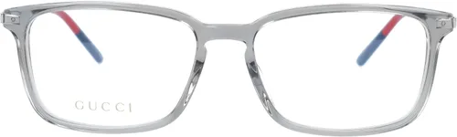 Vista 2 de Gucci GG1056OA 003 Marco De Gafas De Los Hombres Plata Borde Completo Rectangular 2.205 in, azul, gris, plateado (GreySilverBlue)
