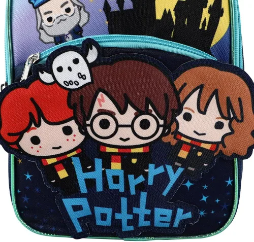 Vista 2 de Bioworld Mini mochila de personajes Chibi de Harry Potter, Multi colorido, Personalizado
