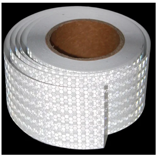 Vista 82 de Pegatinas reflectantes 1 pulgada de diámetro Redondas Reflectoras, Cinta adhesiva impermeable al aire libre de alta visibilidad (80 piezas)