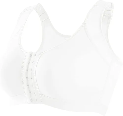 Vista 8 de XINSHIDE 1 2 3 piezas sujetador deportivo con cierre frontal para mujer con malla cómodo sin varillas brasier acolchado pushup ropa
