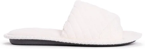 Vista 5 de MUK LUKS Pantuflas Sally Micro Chenille para mujer