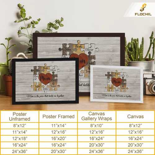 Vista 6 de FLOCHIL Regalos personalizados para mamá, regalos personalizados para mamá, regalos personalizados para mamá, regalos para el día de la madre