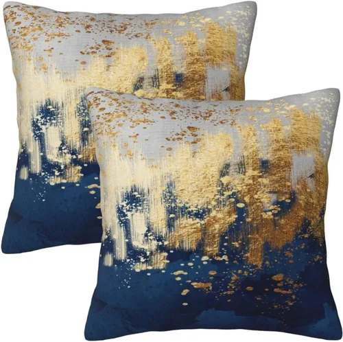 Vista 17 de Fundas de Almohada Decorativas de Rayas Blancas y Negras 18x18 pulgadas, Juego de 2, Patrón Moderno de Lino Arte Abstracto Estilo Boho, Fundas