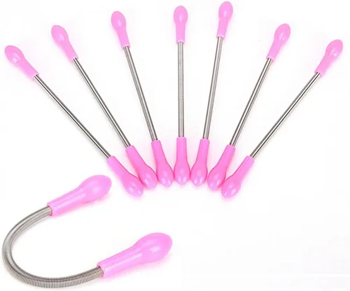 Vista 4 de Paquete de 3 removedor de vello facial Spring Stick Depiladora Enhebrado Herramienta de belleza