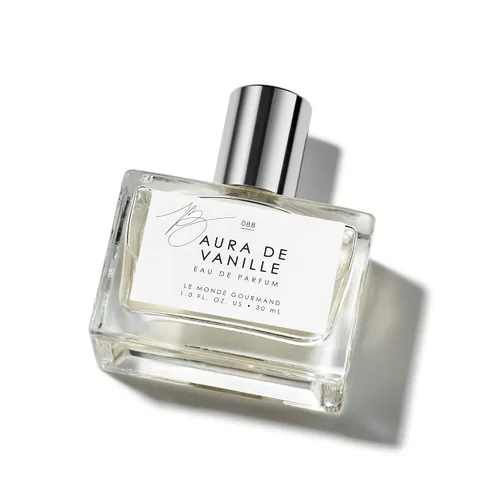 Vista 12 de Le Monde Gourmand Angel Soirée Eau de Parfum - 1 fl oz (30 ml) - Notas de perfume de lichia, malvavisco rosa, leche de rosa