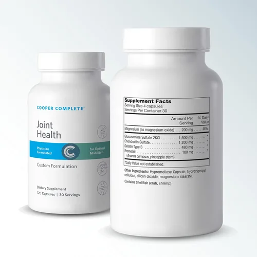 Vista 2 de Cooper Complete Joint Health, glucosamina, condroitina y bromelina, 30 días