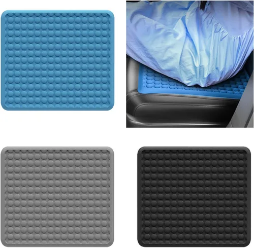 Vista 2 de Cojín de gel de enfriamiento suave para sillas de oficina con gel transpirable, cómodo y duradero