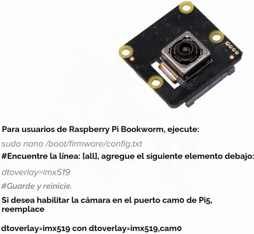 Vista 8 de UCTRONICS Módulo de cámara Raspberry Pi de 16MP, cámara de enfoque automático IMX519 PDAF y CDAF para Raspberry Pi 5, 4, Zero 2W