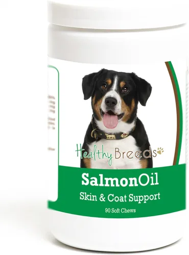 Vista 42 de Healthy Breeds Affenpinscher - Masticables suaves de aceite de salmón, 90