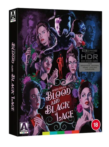 Vista 3 de Blood and Black Lace With Poster & Postcards