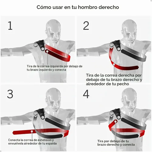 Vista 6 de STUNTMAN 360 - Soporte de hombro para GoPro y otras cámaras de acción