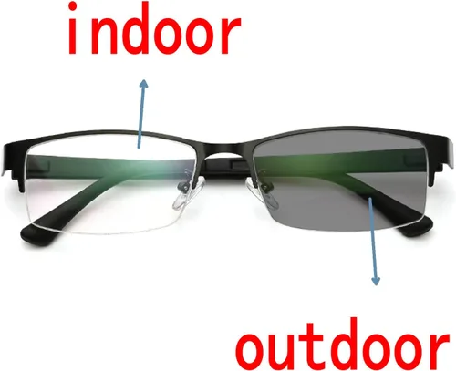 Vista 2 de Lentes fotocrómicos Transición Negocios Marcos Gafas de lectura
