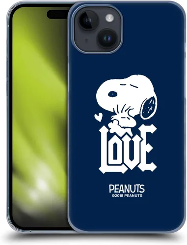 Vista 51 de Head Case Designs Funda rígida con licencia oficial de Peanuts Charlie Brown Good Grief Rock Tees compatible con Apple iPhone 7/8/SE 2020 y 2022