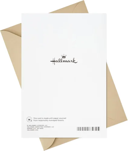 Vista 6 de Hallmark Tarjeta de amor (corazón en sobre) para aniversario, cumpleaños romántico, día más dulce