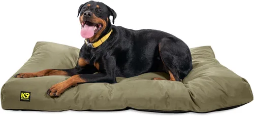 Vista 21 de K9 Ballistics Almohada rectangular resistente para perros medianos, funda extraíble, lavable, duradera y resistente al agua, cama para perro hecha