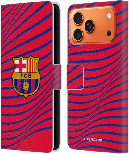 Vista 128 de Head Case Designs Funda de piel con licencia oficial del FC Barcelona Barca Crest Graphics para iPhone 11