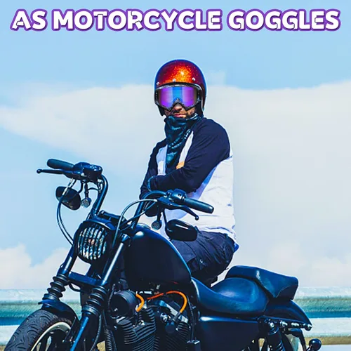 Vista 7 de Gafas para Dirt Bike, Paquete de 2 Gafas de Esquí y Gafas para ATV para Motocicleta, MX, Deportes de Motor - Hombres, Mujeres, Adultos, Jóvenes