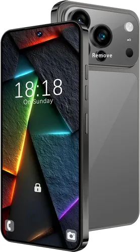 Vista 8 de Teléfono celular 8GB+256GB 6.9 "Pantalla 8+21 MP Dual SIM Face Unlock Blanco