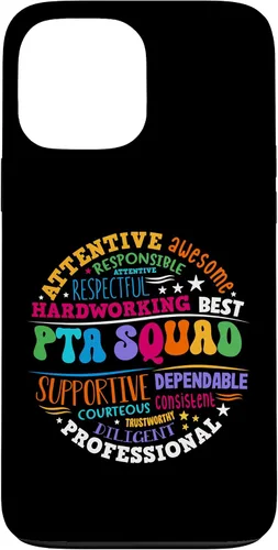 Vista 23 de iPhone 16 Parents Teacher Association Team Supporter PTA Squad Case
