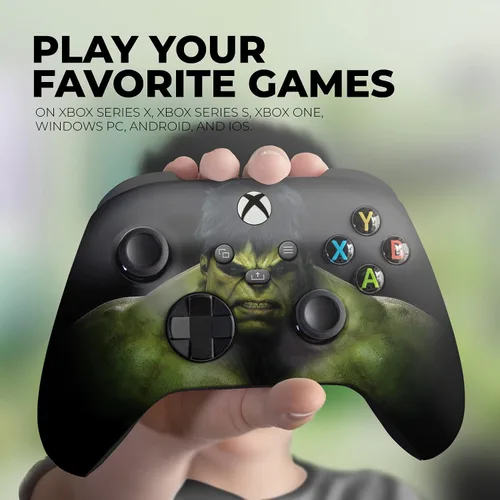 Vista 4 de DreamController Original Xbox Wireless Controller Special Edition Customized Compatible with Xbox One SX, Xbox Series XS & Windows 10 Made with