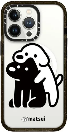 Vista 152 de CASETiFY Funda Impact para iPhone 13 [Protección contra caídas de grado militar 4X de 8.2 pies/Compatible con Magsafe] - #1 Mom - Transparente