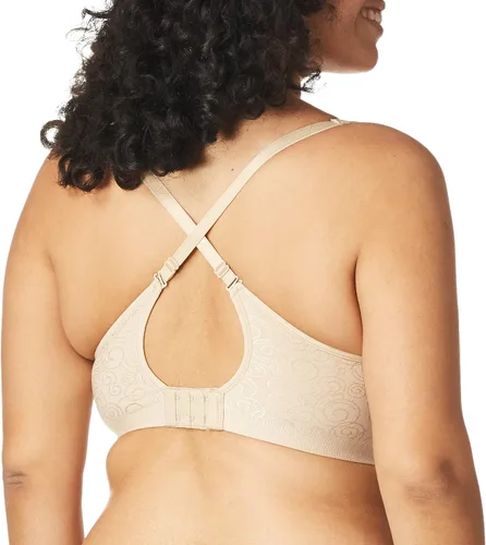 Vista 3 de Bali - Brasier Comfort Revolution para mujer, sin aros, de cobertura completa, tela fresca y cómoda