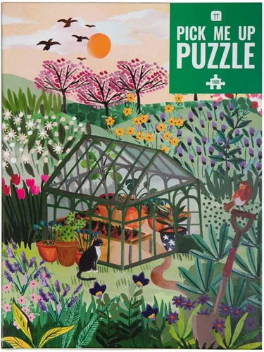 Vista 3 de Talking Tables Rompecabezas de festival de música de 1000 piezas para adultos con póster a juego y hoja de preguntas Colorido diseño ilustrado