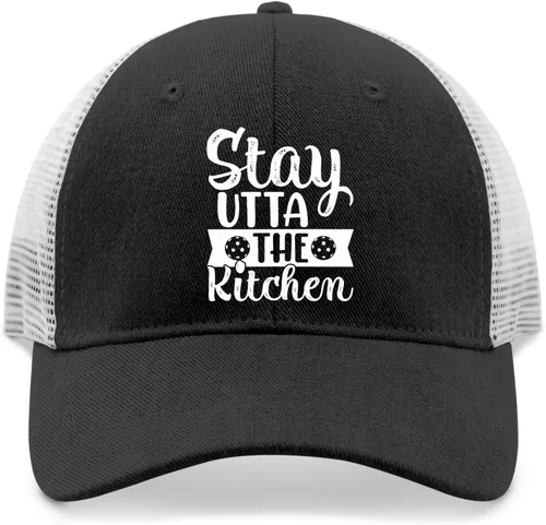 Vista 9 de Baseball Cap Stay utta The Kitchen Baseball Caps, Funny Baseball Caps for Women