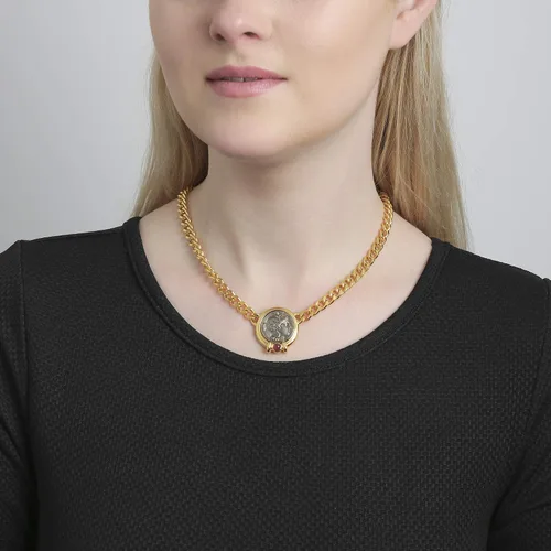 Vista 4 de Ben-Amun - Colección de monedas romanas de Nueva York, joyería de moda, collar, anillo, pulsera, chapado en oro 24