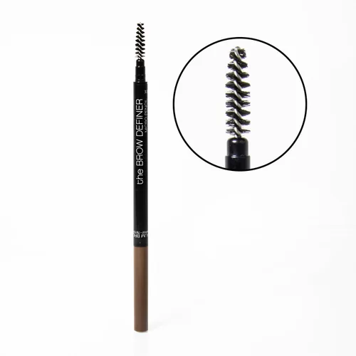 Vista 4 de Palladio Beauty - Lápiz definidor de cejas, lápiz de cejas ultra preciso con poder de larga duración, brocha de carrete mezcla color para un acabado
