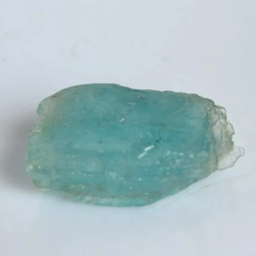 Vista 3 de Piedra preciosa suelta de aguamarina azul crudo con certificación Egl natural de 18.00 ct para la fabricación de joyas, Gema, Brasil - Aguamarina