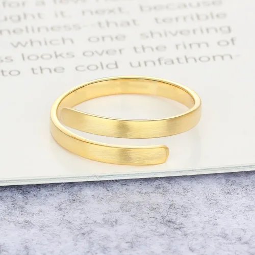 Vista 4 de Anillos de promesa personalizados para ella grabado en espiral, con 2 piedras de nacimiento simuladas, regalo para mujeres y novias.