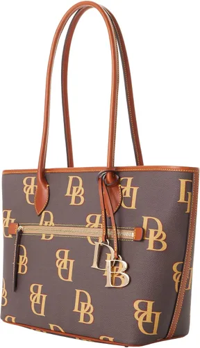 Vista 2 de Dooney & Bourke Bolso, Monogram Tote, Tmoro marrón
