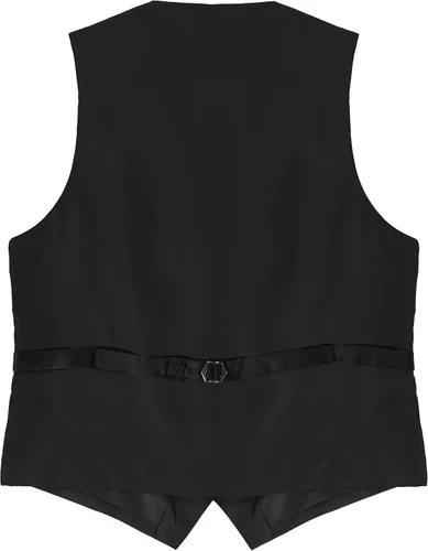 Vista 3 de Gioberti - Chaleco formal para hombre, apto para negocios o como vestimenta casual