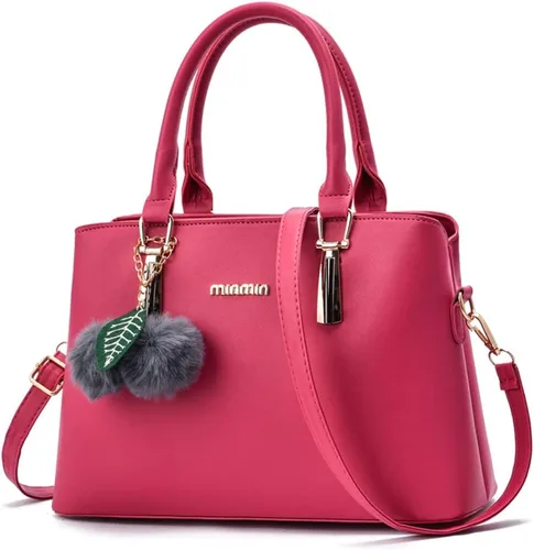 Vista 11 de Dreubea - Bolso de hombro para mujer de cuero, bolso de mano, bandolera