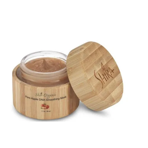Vista 8 de Shira Shir-Organic - Mascarilla suavizante de ADN de manzana pura para pieles nutritivas, suaves y radiantes, piel hidratada, benéficas