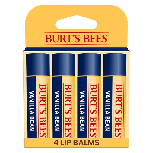 Vista 13 de Burt's Bees - Bálsamo labial hidratante 100% natural, de cera de abejas original con vitamina E y aceite de menta - 4 tubos