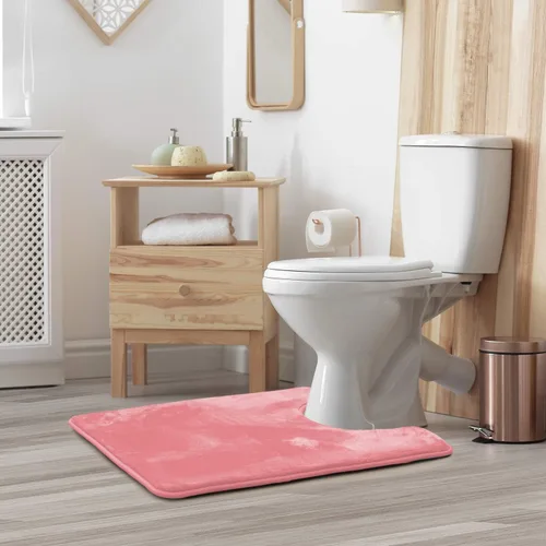 Vista 42 de Clara Clark Alfombra de Baño 24" x 17" - Alfombras de Baño, Tapete de Baño de Espuma Viscoelástica, Afelpado, Acogedor, Ultra Suave, Antideslizante