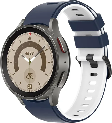 Vista 19 de VeveXiao Correa deportiva compatible con Samsung Galaxy Watch 5 Pro de 1.772 pulgadas/Watch 4 Classic 1.654 pulgadas/1.811 pulgadas, sin huecos
