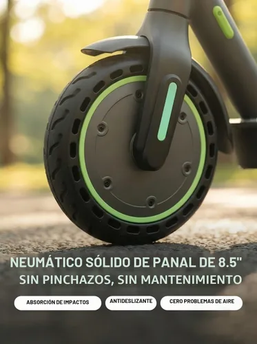 Vista 7 de isinwheel Scooter eléctrico S9 S9 Pro, 19 MPH, 350W, plegable S9Pro Negro