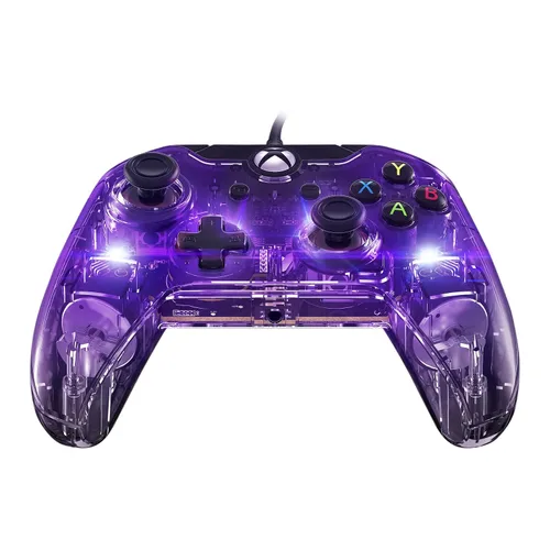 Vista 5 de PDP Afterglow Prismatic LED Wired Controller Multicolor - Xbox One