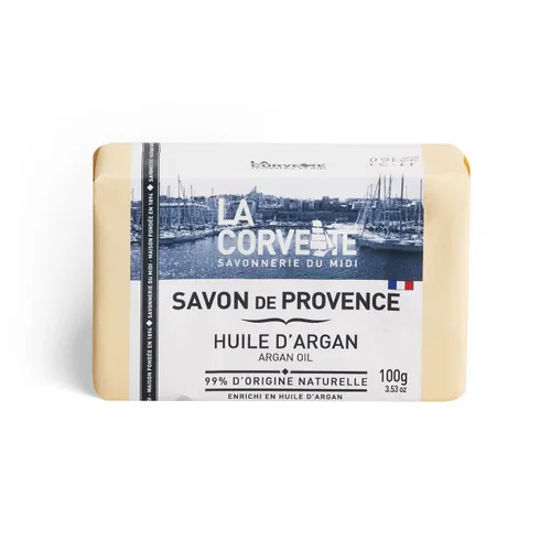 Vista 2 de La Corvette Jabón Provenza ACEITE DE ARGÁN, 3.53 oz