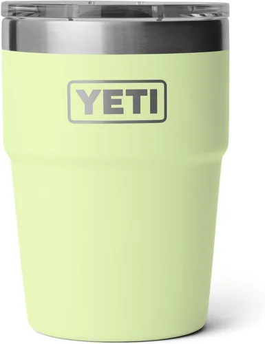 Vista 30 de YETI Rambler - Vaso apilable de 16 onzas, aislado al vacío, de acero inoxidable con tapa MagSlider Apilable