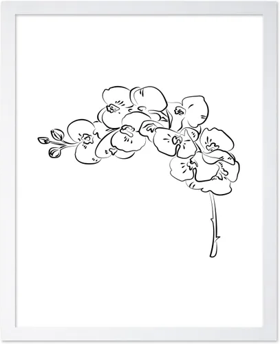 Vista 74 de Poster Master Póster Plumeria - Impresión de flores retro, arte floral, arte de flores tropicales, arte de línea - Arte de boceto - Arte abstracto