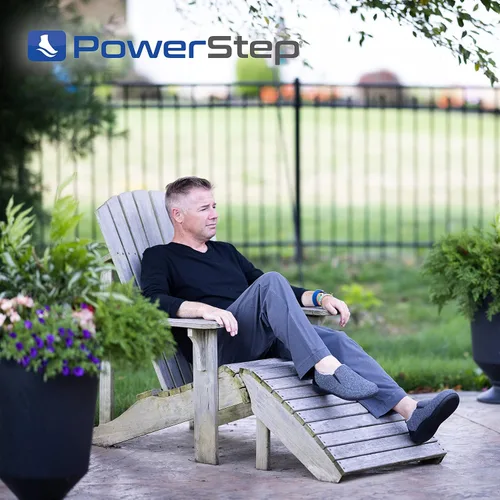 Vista 7 de Powerstep Men's 2022 Archwear, House Shoes, Orthotic Slippers with Arch Support