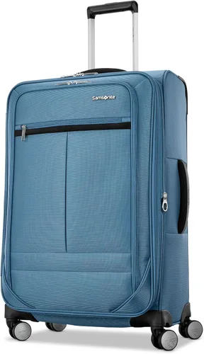 Vista 12 de Samsonite Element 3-PC Soft Side 21/25/29 (De Mano, Mediano, Grande a Cuadros), Ligero Expandible Equipaje Set 2 Bolsillos Delanteros y Laterales