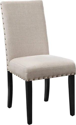 Vista 4 de New Classic Furniture Crispin - Silla de comedor (2 unidades), color natural