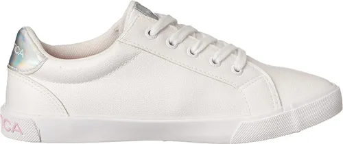 Vista 6 de Nautica Zapatillas de deporte de moda para niñas y niños - Zapatos bajos para niños zapatillas de tenis con cordones y sin cordones