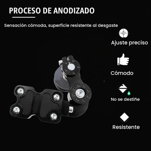 Vista 4 de Accesorios universales modificados para motocicleta, regulador de aleación de aluminio CNC, nuevo ajustador automático, tensor de cadena de rueda