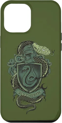 Vista 25 de Funda con escudo de serpiente Slytherin para iPhone 16 Harry Potter